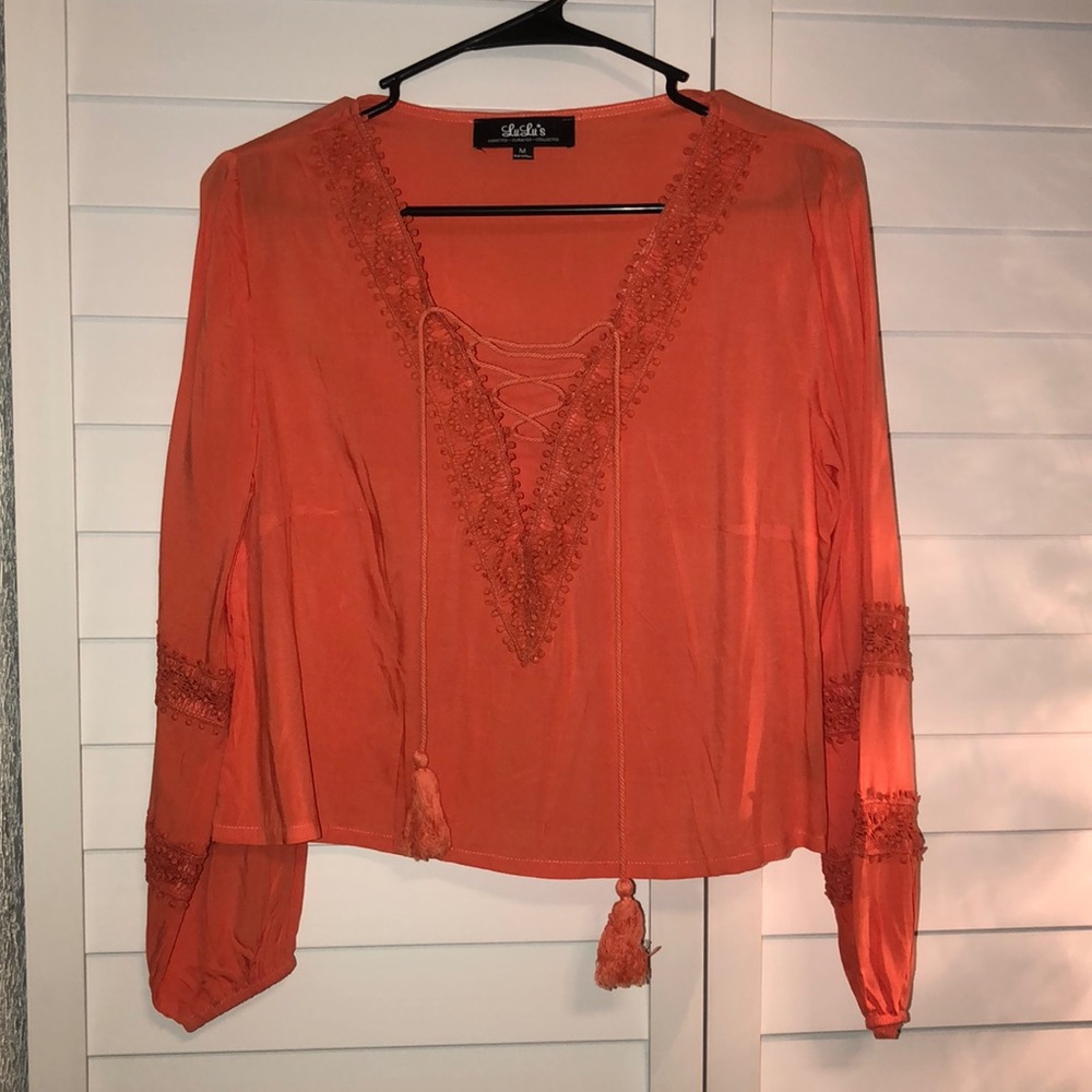 CROPPED BLOUSE TANK